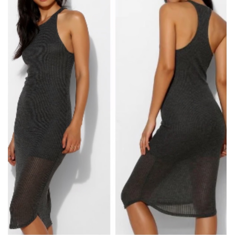 Urban Outfitters Sparkle & Fade Racerback Midi Dress